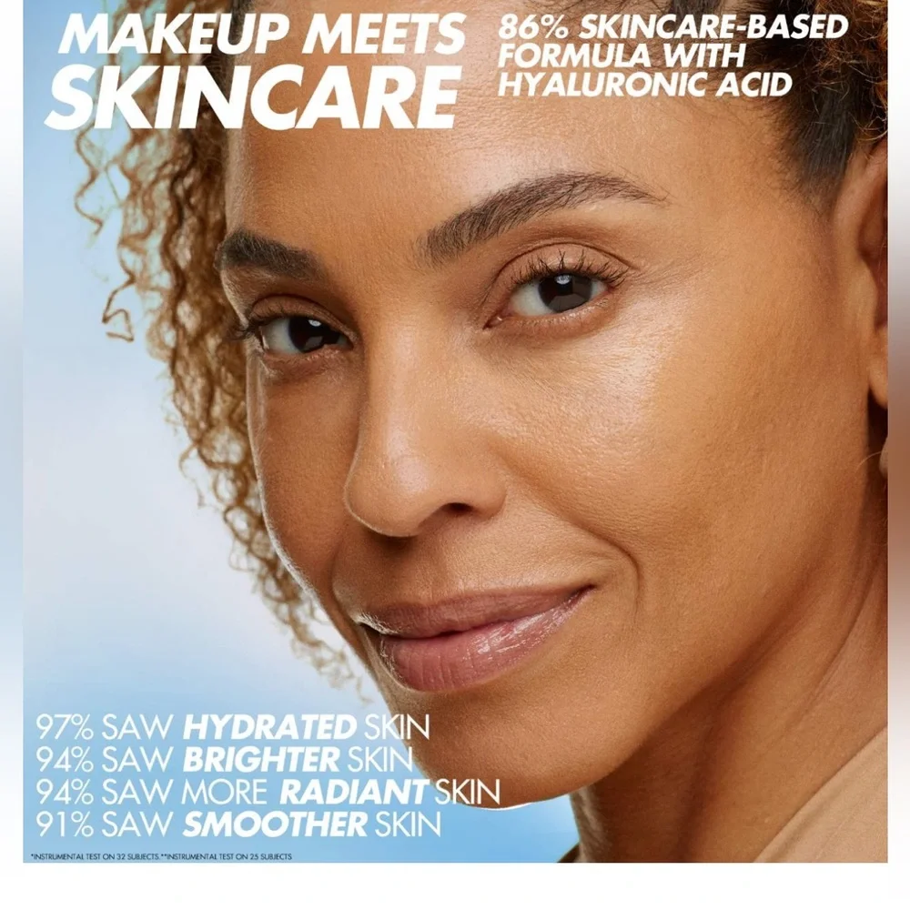 Make Up For Ever HD Skin Hydra Glow Foundation in Shade 1N14 Light Neutral